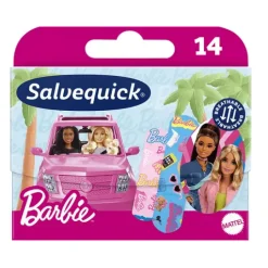 Salvequick Barbie barnplåster 14 st