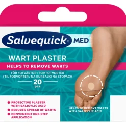SalvequickMED Vårtplaster 20 st