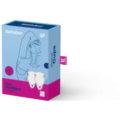 Satisfyer Feel Confident Menstrual Cup Transparent