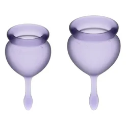 Satisfyer Feel Good Menstrual Cup Lila
