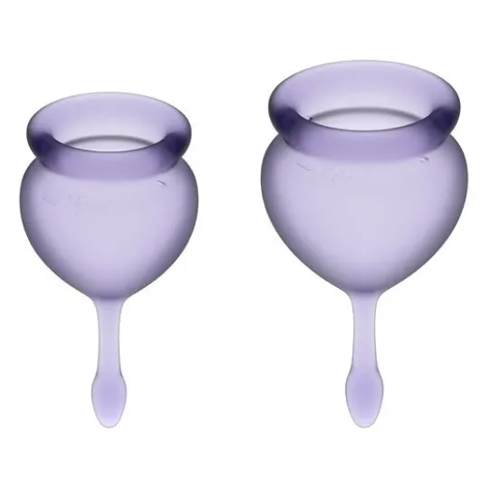 Satisfyer Feel Good Menstrual Cup Lila