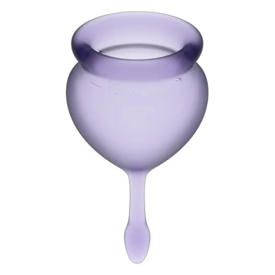 Satisfyer Feel Good Menstrual Cup Lila
