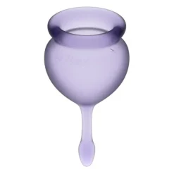 Satisfyer Feel Good Menstrual Cup Lila