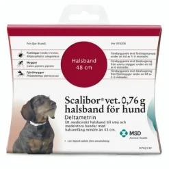 Scalibor vet., halsband 0,76 g Intervet AB halsomfång <43 cm (små och medelstora hundar)