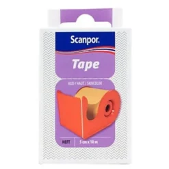 Scanpor Tape 10 m x 5 cm med hållare 1 st