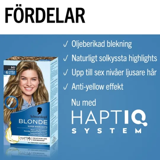 Schwarzkopf Blonde M1 Super Slingor