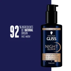 Schwarzkopf Gliss Night Elixir Overnight Repair 100 ml