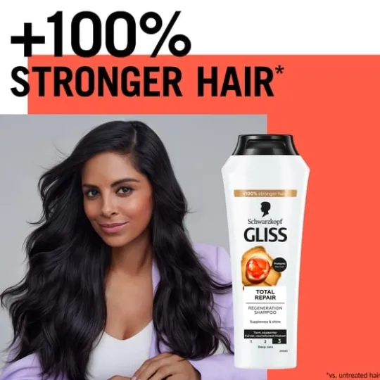 Schwarzkopf Gliss Regeneration Schampo Total Repair 250 ml