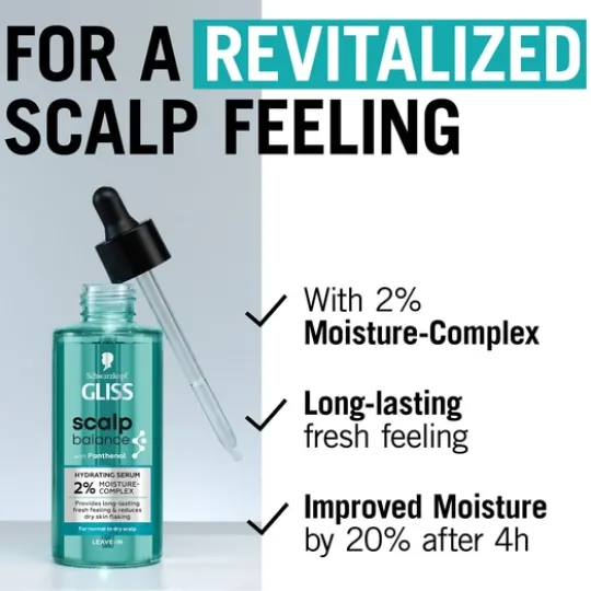 Schwarzkopf Gliss Scalp Balance Hydrating Serum 100 ml