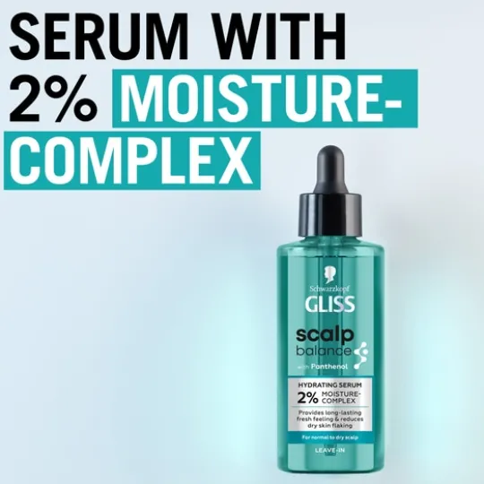 Schwarzkopf Gliss Scalp Balance Hydrating Serum 100 ml