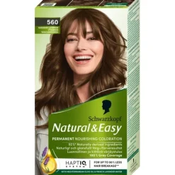 Schwarzkopf Natural & Easy Hårfärg 560 Kashmir Ljusbrun