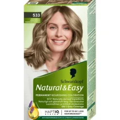 Schwarzkopf Natural & Easy Hårfärg 533 Nordisk Askblond