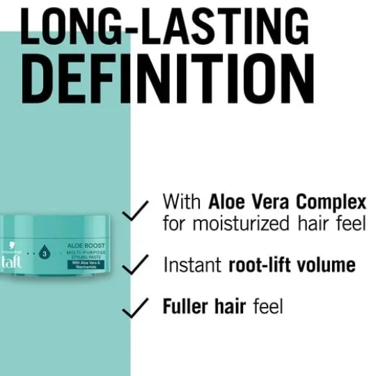 Schwarzkopf Taft Aloe Boost Multifunktionell Stylingkräm 75 ml