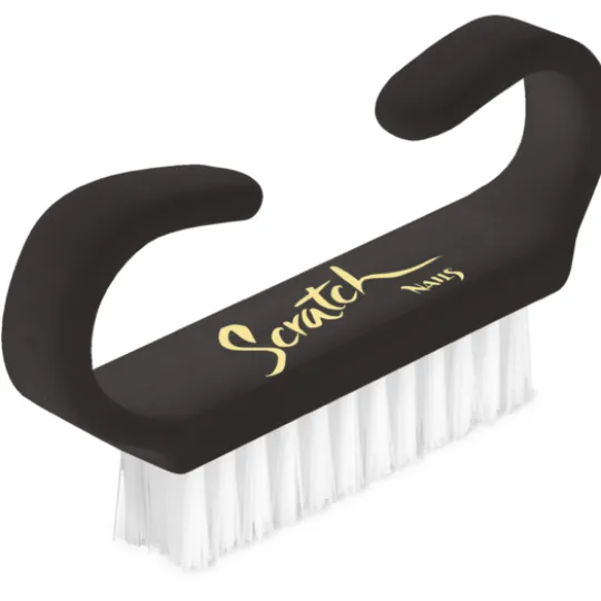 Scratch Nail Brush Mini Svart