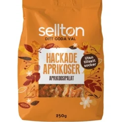 Sellton Hackade Aprikoser 250 g