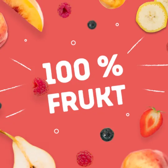 Semper Fruktmums Hallon 110 g