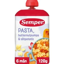Semper Pasta, Sötpotatis och Pumpa 120 g