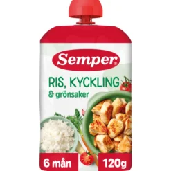 Semper Ris & Kyckling 120 g