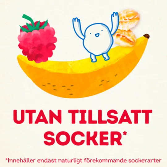 Semper Yummies Hallon 1-3 år 120 g