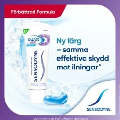 Sensodyne Rapid Relief Fresh Mint Daglig Tandkräm 75 ml