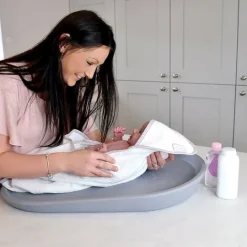 Shnuggle Skötbädd Squishy Grey