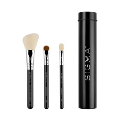 Sigma Beauty Essential Trio Brush Set Black 91,1 g