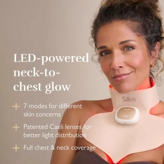 Silk'n LED Chest-Neck Mask Pro wireless