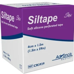 Siltape medicinsk silikontejp 4cm x 1,5m
