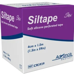 Siltape medicinsk silikontejp 4cm x 1,5m