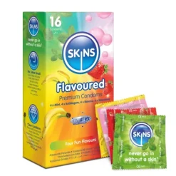 Skins Kondomer med Smak 16-pack