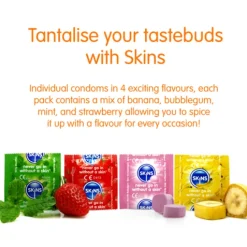 Skins Kondomer med Smak 16-pack