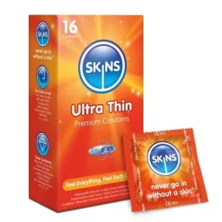 Skins Kondomer Ultra tunn 16-pack