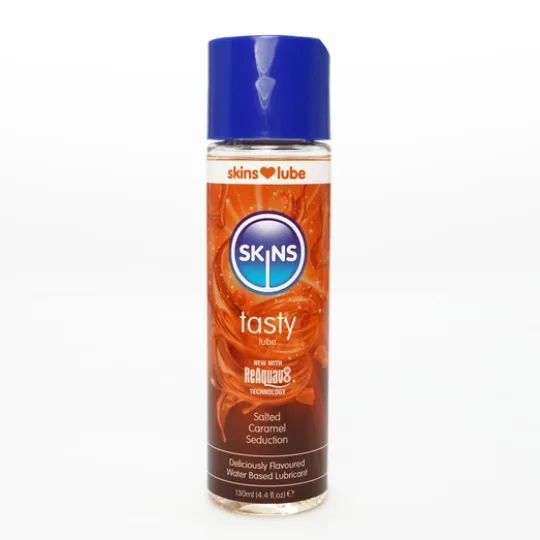 Skins Tasty Vattenbaserat Glidmedel Salted Caramel 130 ml