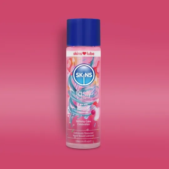 Skins Vattenbaserat Glidmedel Birthday Cake 130 ml