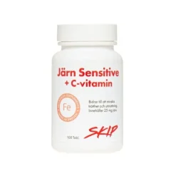 Skip Järn Sensitive + C-vitamin 100 tabletter
