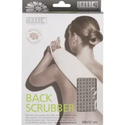 Smart Microfiber Backscrubber Waffle Grey