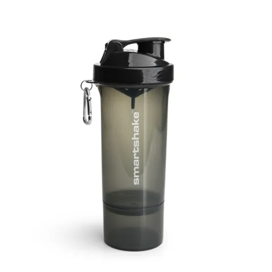 SmartShake Slim Gunsmoke Black 500 ml