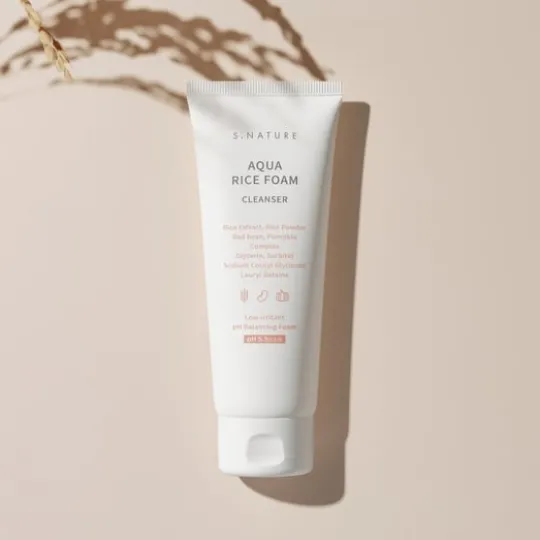 S.NATURE Aqua Rice Foam Cleanser 160 ml