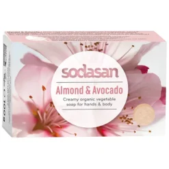 Sodasan Mandel & Avokado Tvål 100 g