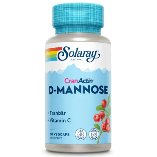 Solaray D-Mannose & CranActin 60 kapslar