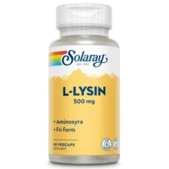 Solaray L-Lysin 60 kapslar