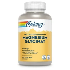 Solaray Magnesium Glycinat 120 kapslar