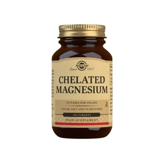 Solgar Chelated Magnesium 100 tabletter