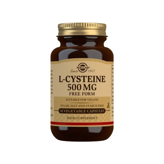 Solgar L-Cysteine 500 mg 30 kapslar