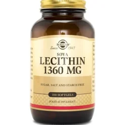 Solgar Lecithin 1360 mg 100 kapslar