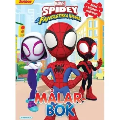 Spidey och Hans Fantastiska Vänner Målarbok