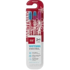 Splat Whitening Tandborste Medium 3-Pack