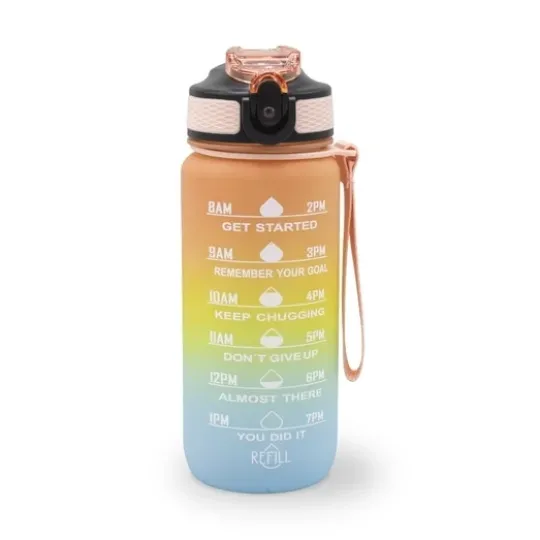 Sthlm Hydra Bottle Orange/Yellow/Light Blue 700 ml