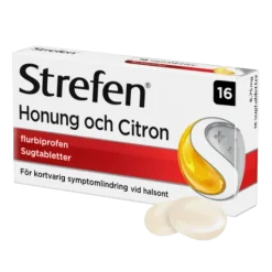 Strefen Honung & Citron Sugtabletter Flurbiprofen 8,75 mg 16 st