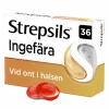 Strepsils Ingefära Sugtabletter 36 st